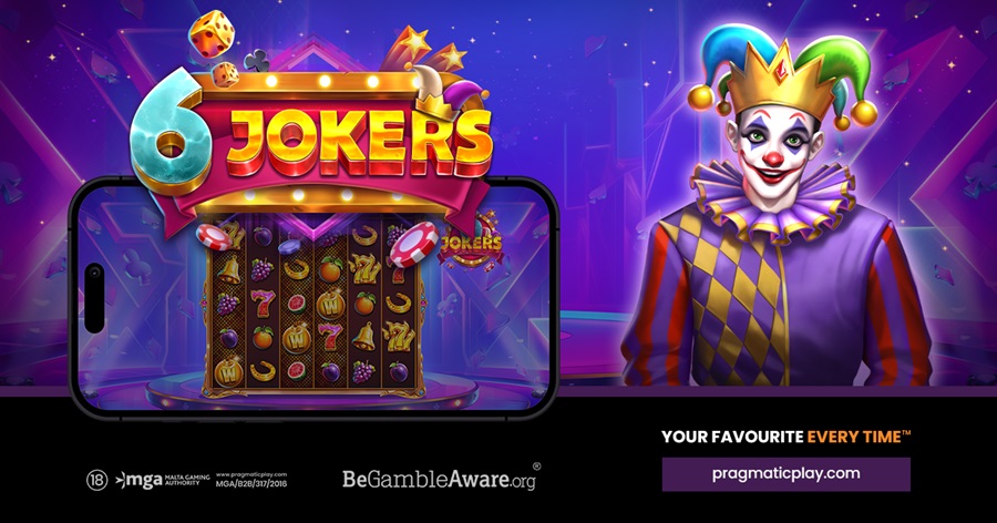 Pragmatic Play pulls back the curtain on 6 jokers