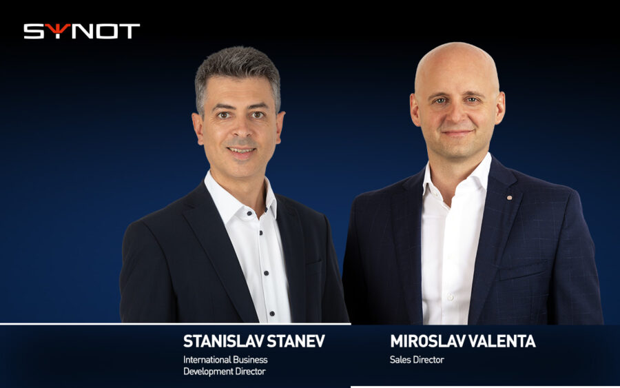 Miroslav Valenta Jr. (Sales Director) and Stanislav Stanev (International Business Development Director) of SYNOT.