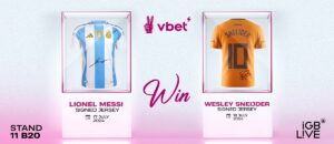 VBET invites attendees to join their team at stand 11 B20.