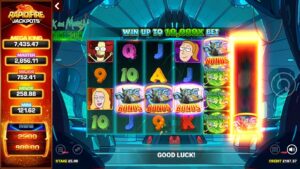 The cartoon’s iconic characters lead the way on the six-reel matrix as players seek to acquire the Cash Collect and Scatter symbols.