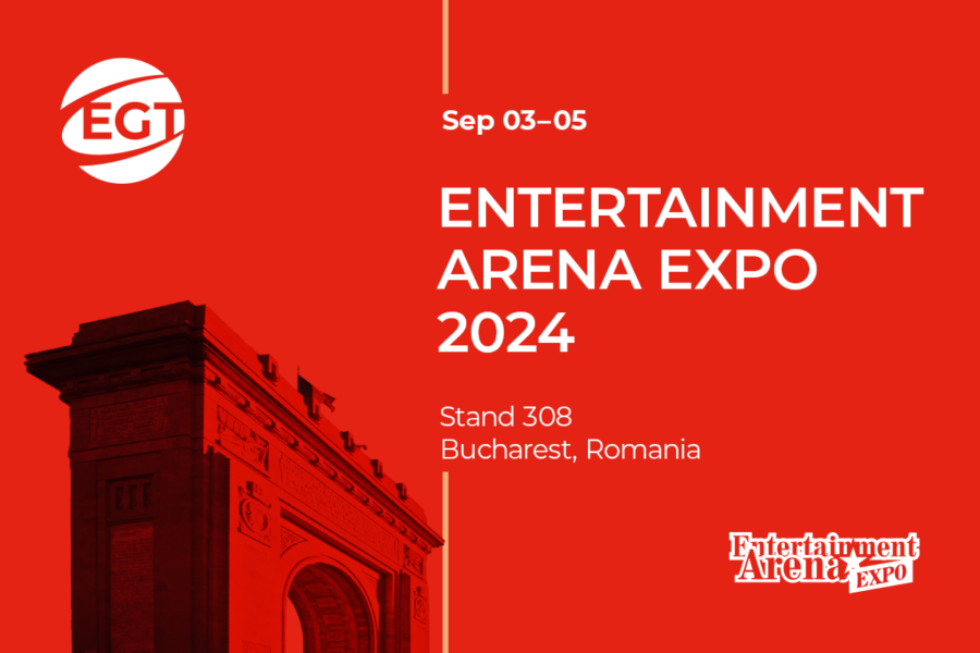 EGT will take part in Entertainment Arena Expo 2024 at stand 308.