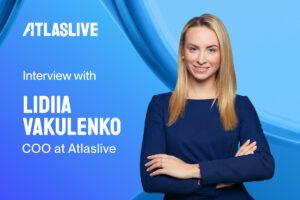 Lidiia Vakulenko, COO at Atlaslive.