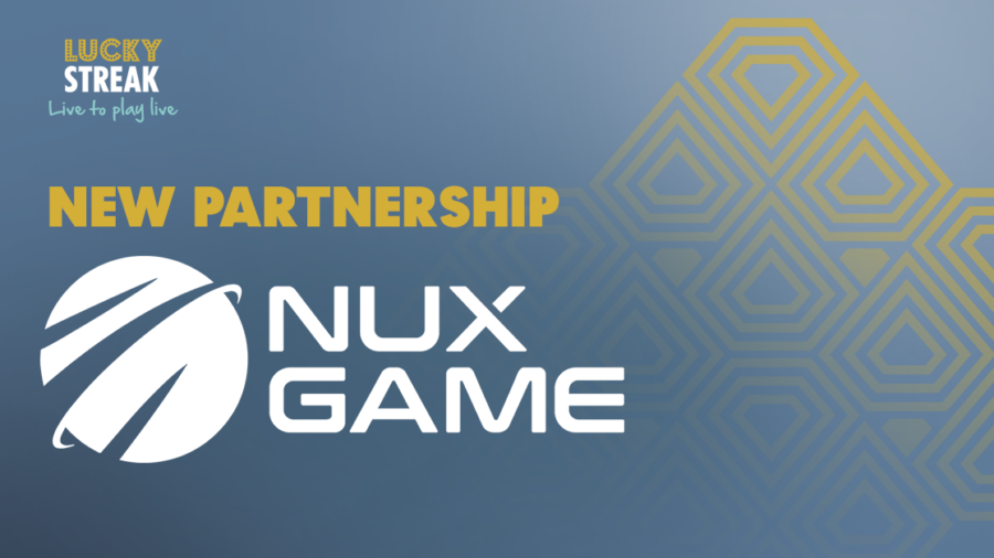 LuckyStreak announces a new partnership with NuxGame