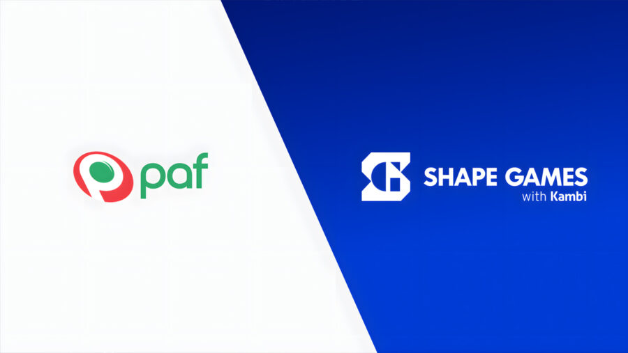 Paf become the latest Kambi partner to leverage Shape Games' highly customisable front-end technology.