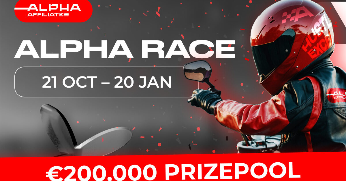 Alpha Affiliates launches high-stakes Alpha Race with €200,000 prize pool