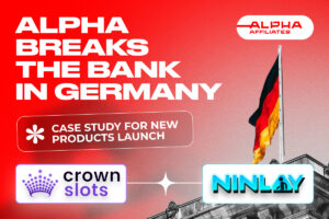 Alpha Affiliates has launched two new brands in Germany: NinLay and CrownSlots.