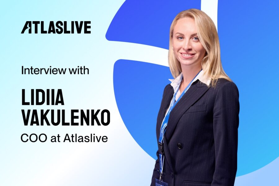 Lidiia Vakulenko, COO at Atlaslive.