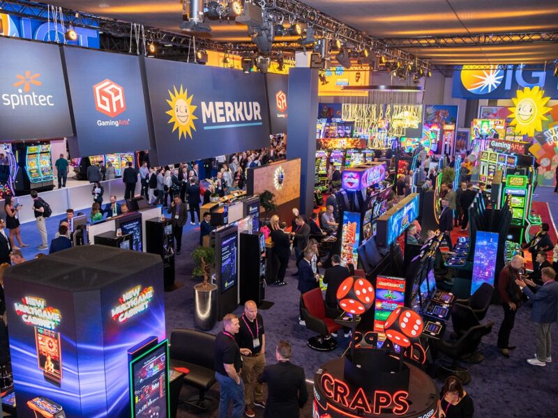 Visitors from around the world marveled at the diverse product portfolio of the Merkur Group at the Global Gaming Expo 2024.