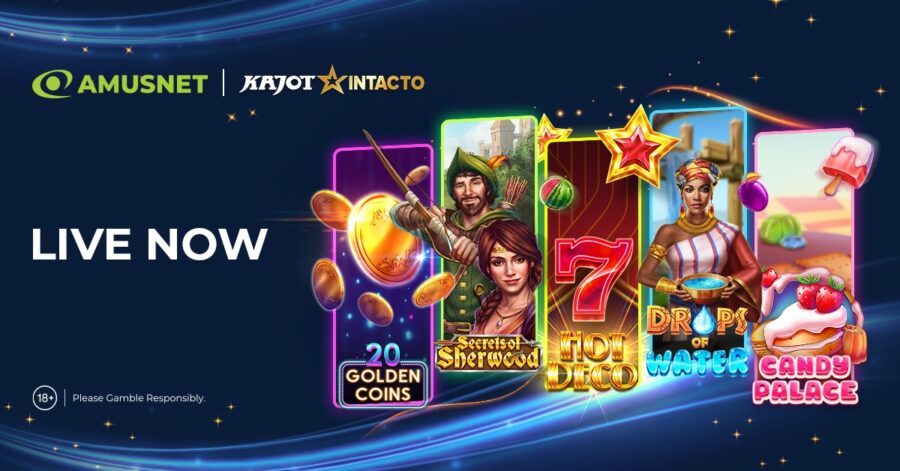 On Kajot Intacto's platform, Slovak players can find some of Amusnet's top-performing games.