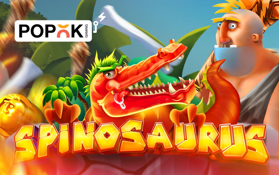 Spinosaurus is a 3x5 slot that transports players back to the age of dinosaurs.