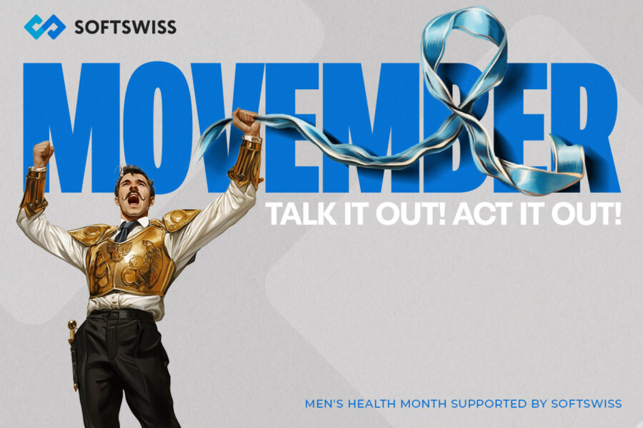 Movember is part of a broader set of impactful initiatives supported by SOFTSWISS.