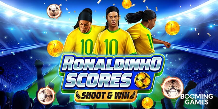 Ronaldinho Scores Shoot & Win is the latest title in Booming Games’ Ronaldinho series.