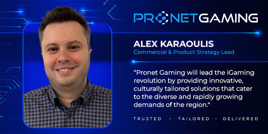 Alexandros Karaoulis, Commercial & Product Strategy Lead at Pronet Gaming.