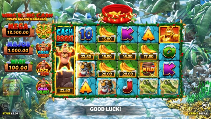 The 4,096 ways to win slot takes place in the depths of a frozen jungle.