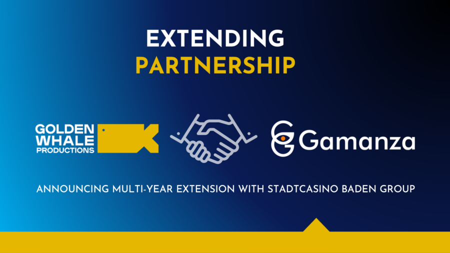 The renewed partnership offers considerable strategic importance for both Gamanza and the Stadtcasino Baden Group brand.