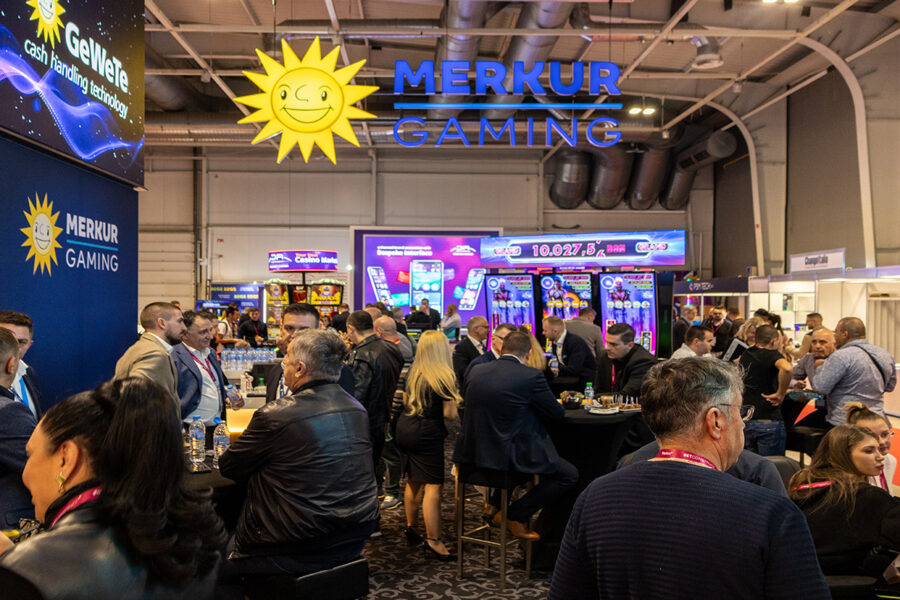 Well-attended: Merkur Gaming was delighted by the strong turnout over the two exhibition days.