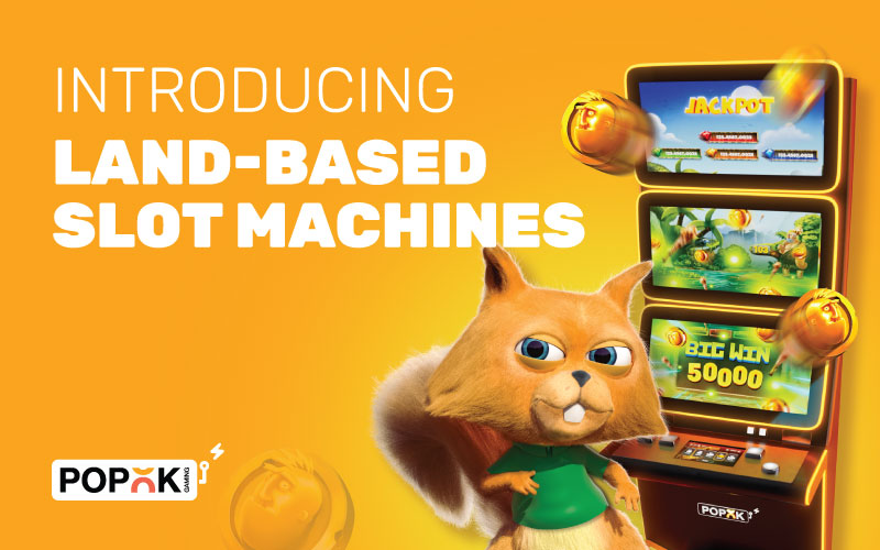 PopOK Gaming introduces land-based slot machines