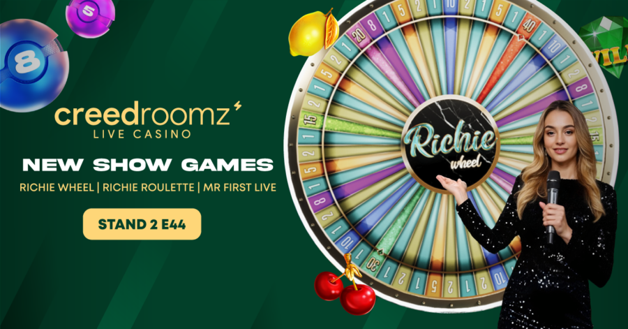 In addition to the new show games, CreedRoomz will present its comprehensive suite of solutions.