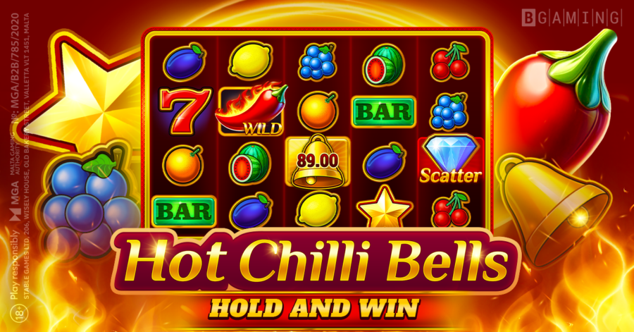 BGaming reveals its latest title: Hot Chilli Bells