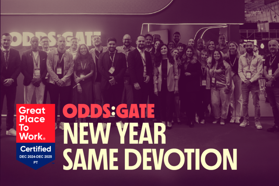 Oddsgate earns Great Place to Work Certification for the second consecutive year