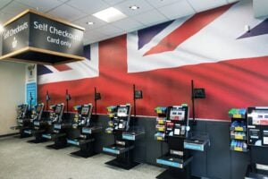 Aldi National Lottery Self-Checkout