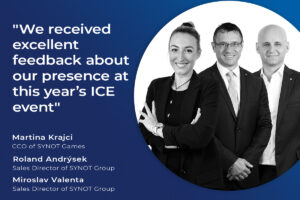 SYNOT Group: "We received excellent feedback about our presence at this year’s ICE event"