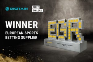 Digitain, built to lead. Winner European Sports Betting Supplier.