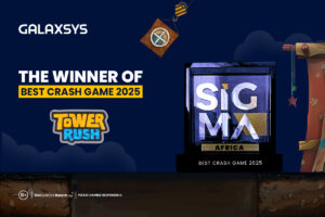 Tower Rush by Galaxsys Wins Best Crash Game