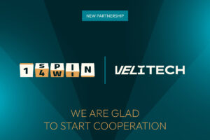 1spin4win new partnership Velitech. "We are glad to start cooperation."