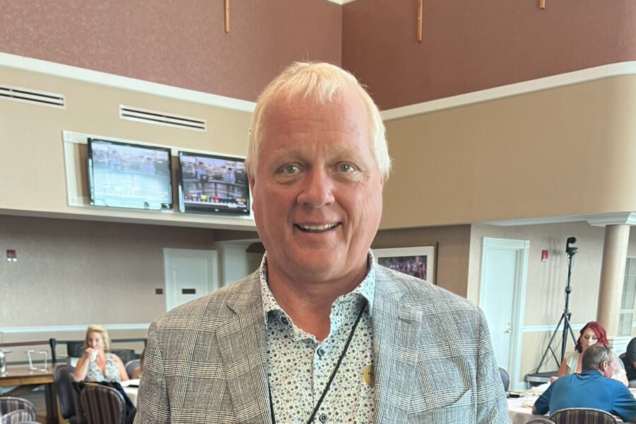 Randy Sampson, president and chief executive officer of Canterbury Park.