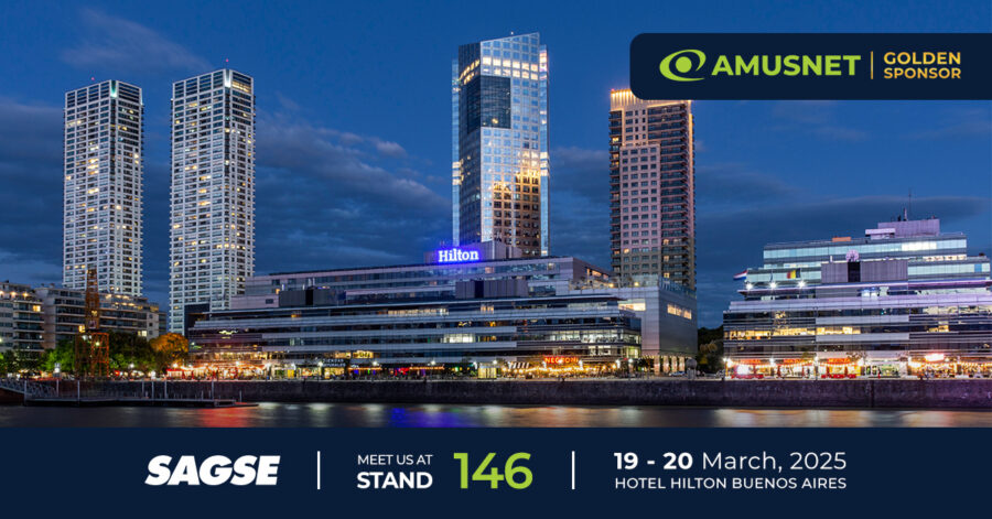 Amusnet strengthens presence in LatAm as Golden Sponsor at SAGSE
