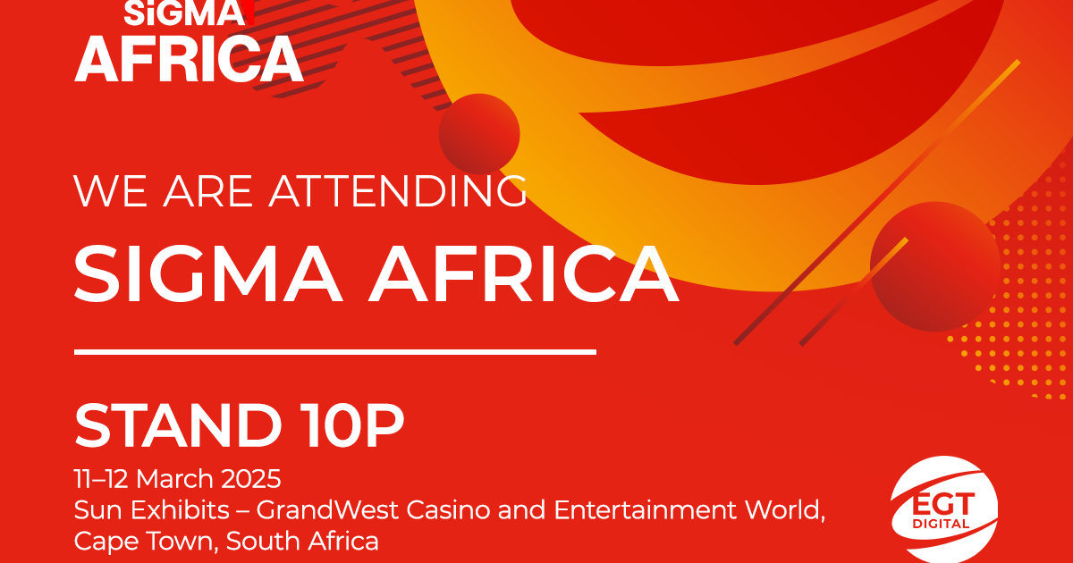 EGT Digital is attending SiGMA Africa