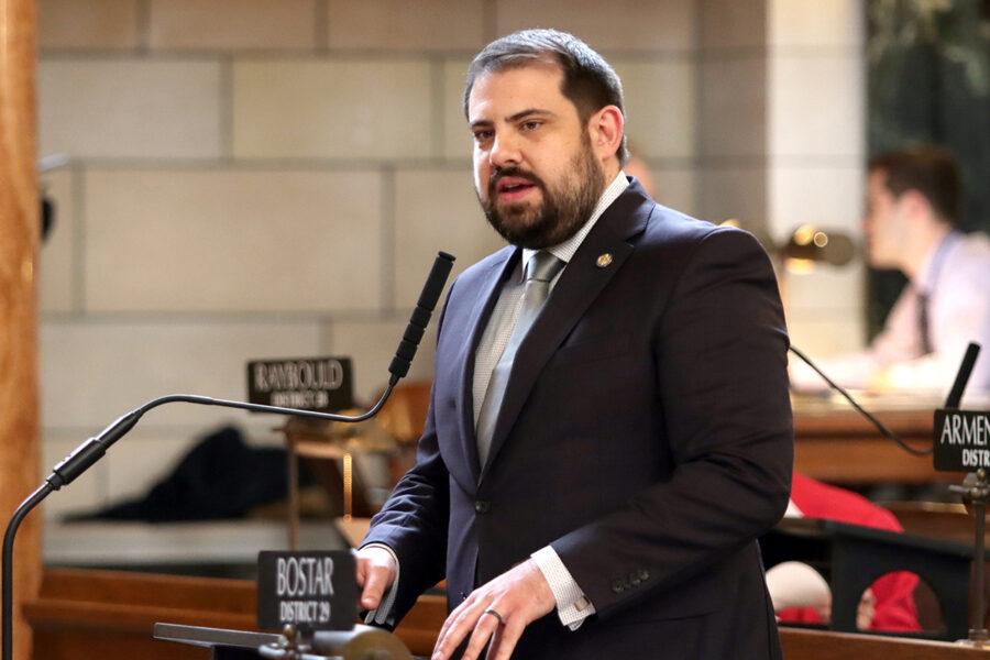 Senator Eliot Bostar.