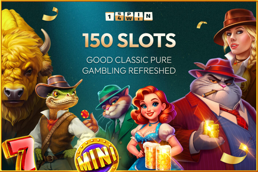 1spin4win extends portfolio to 150 slots