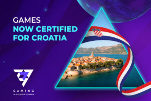 7777 gaming now certified for Croatia.