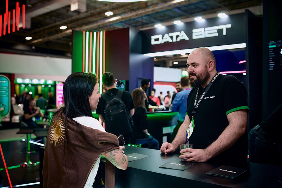 DATA.BET stand - SiGMA Americas