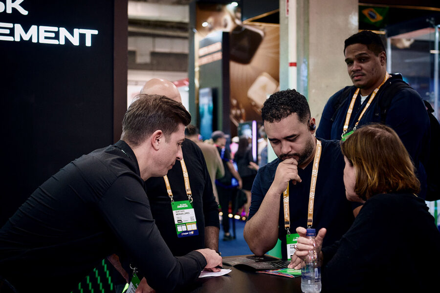 DATA.BET stand - SiGMA Americas