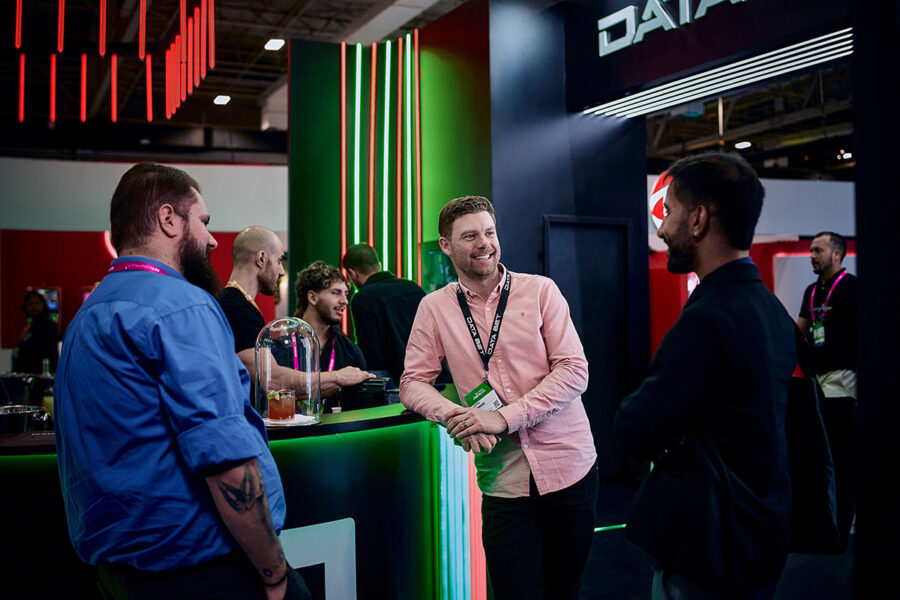 DATA.BET stand - SiGMA Americas