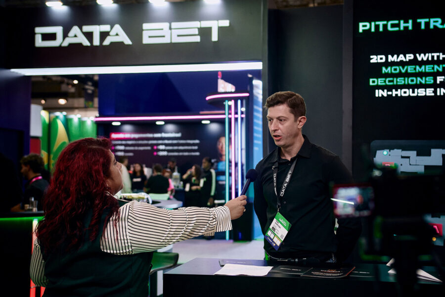 DATA.BET stand - SiGMA Americas