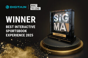 Digitain - Winner best interactive sportsbook experience 2025. SiGMA Americas Awards.