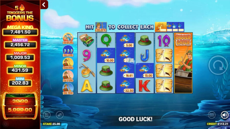 Blueprint Gaming introduces its latest slot, Fishin’ Frenzy Even Bigger Fish 2