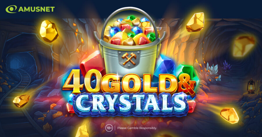 Amusnet presents its newest slot release: “Gold & Crystals”