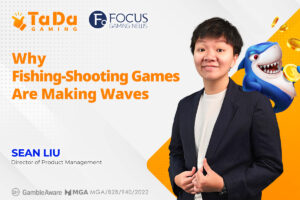 Sean Liu, director of product development at TaDa Gaming. Why fishing-shooting games are making waves.