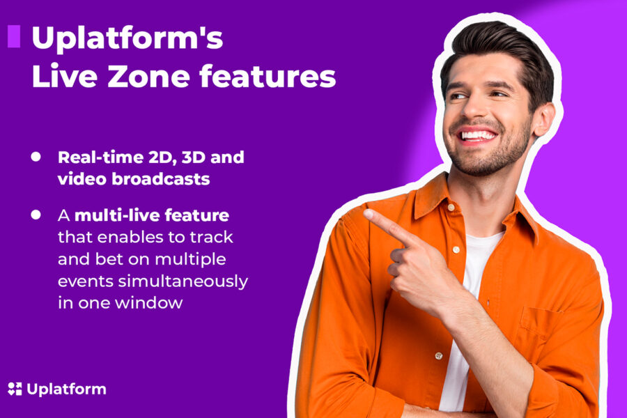 Uplatform, live zone features