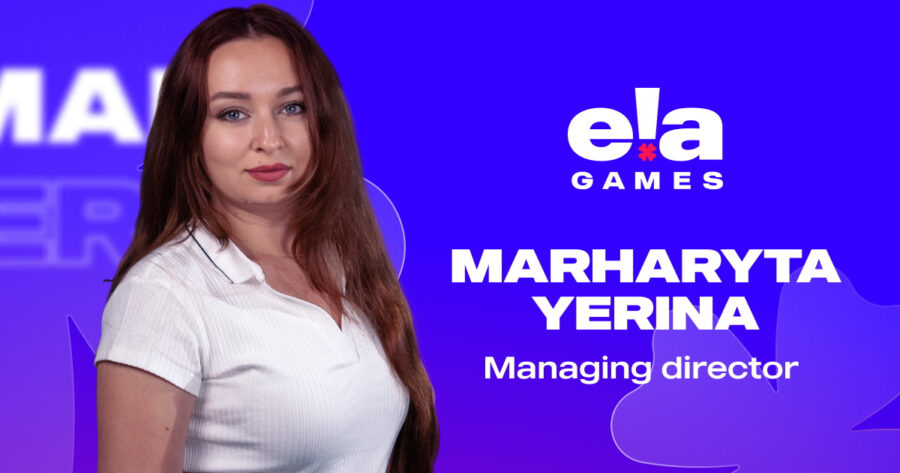 Marharyta Yerina joins ELA Games as managing director
