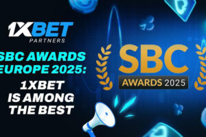 1xBet at SBC Awards Europe 2025