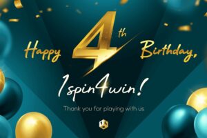 1spin4win-anniversary. 14 MAY 2025