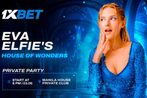 1xBet's party featuring Eva Elfie at SiGMA Asia