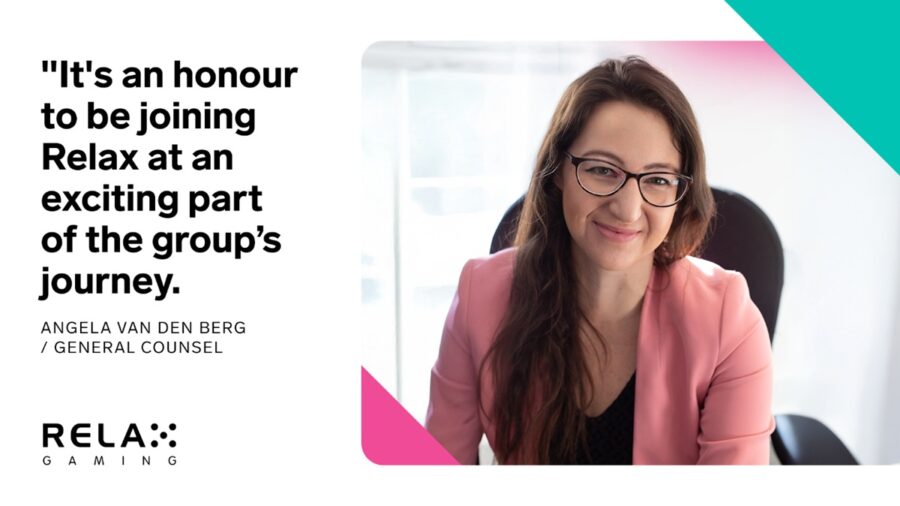 Angela van den Berg, general councel at Relax Gaming.