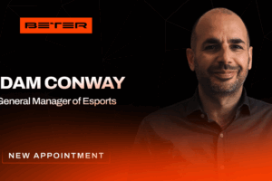 BETER names Adam Conway as general manager of esports business division.